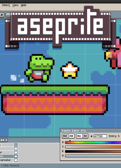 Aseprite game cover