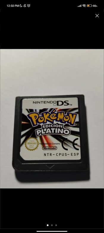 Pokémon Platinum Nintendo DS