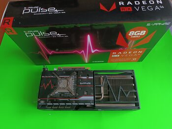 Redeem Sapphire Radeon RX VEGA 56 8 GB 1305-1572 Mhz PCIe x16 GPU