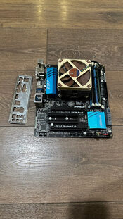 Asrock Z97M Pro 4 su procesoriumi ir ram