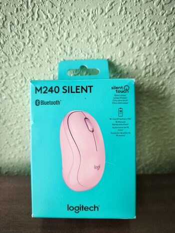  Logitech M240 Silent Bluetooth - Rosa - En muy buen estado