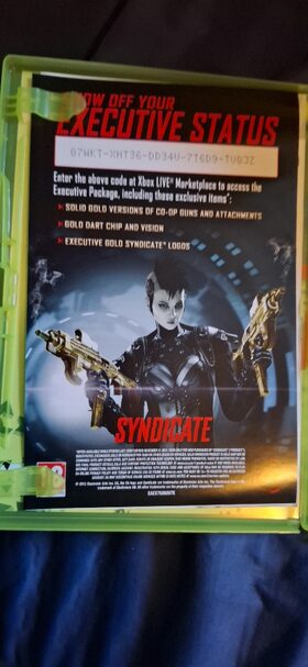 Syndicate (2012) Xbox 360