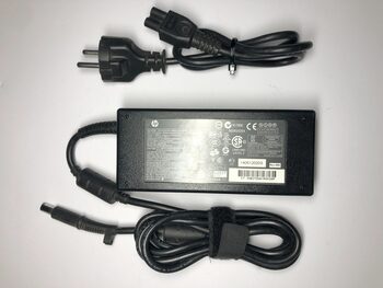 HP PPP016L-E 18.5V 6.5A 120W Originalus Nešiojamo Kompiuterio Pakrovėjas