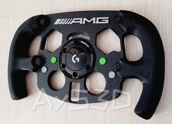 MOD F1 Formula 1 AMG para Volante Logitech G29 y G923 de Ps PlayStation y PC