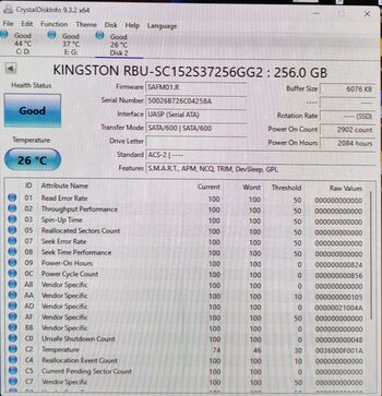 Kingston SSDNow V100 256 GB SSD Storage for sale