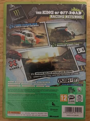 Colin McRae: Dirt 2 Xbox 360