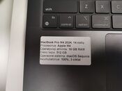 Naujas MacBook Pro M4 2024 su Garantija