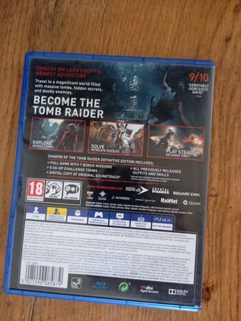 Shadow of the Tomb Raider PlayStation 4