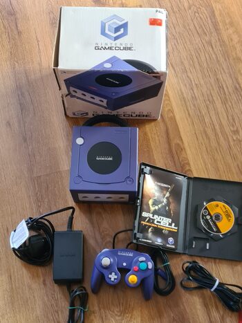 Nintendo Gamecube, Indigo boxed + Tom Clancy's Splinter Cell: Pandora Tomorrow 