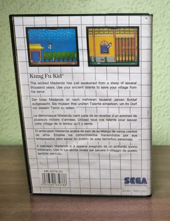 Kung Fu Kid SEGA Master System