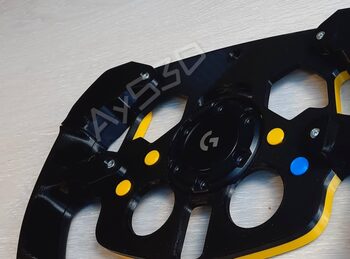 MOD F1 Fórmula 1 con FRONTAL a 2 colores a elegir para Logitech G29 y G923 de PS