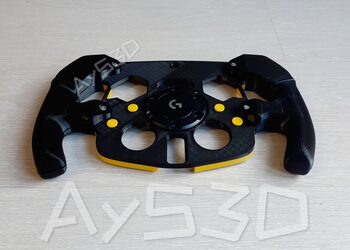 MOD F1 Fórmula 1 con FRONTAL a 2 colores a elegir para Logitech G29 y G923 de PS