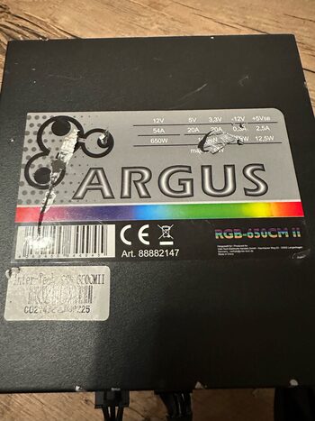 Inter-Tech Argus RGB-650W CM II for sale