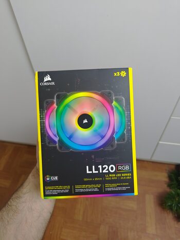 Corsair LL120 120 mm Rgb LED 3-Pack PC Case Fan