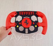 MOD F1 Formula 1 FERRARI para Volante Logitech G29 y G923 de PS PlayStation y PC