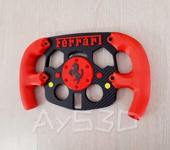 MOD F1 Formula 1 FERRARI para Volante Logitech G29 y G923 de PS PlayStation y PC