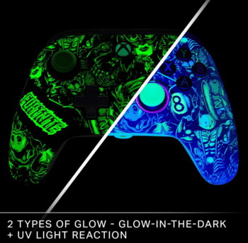 PowerA Advantage pultelis Xbox Series X|S, Windows – Glow (šviečiantis