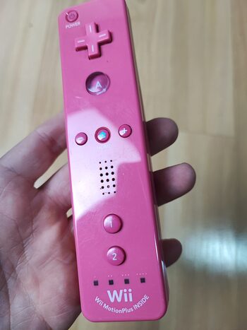 Mando wii motion plus rosa original 