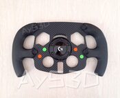 MOD F1 Formula 1 para Volante Logitech G29 y G923 de PlayStation Verde/Naranja for sale
