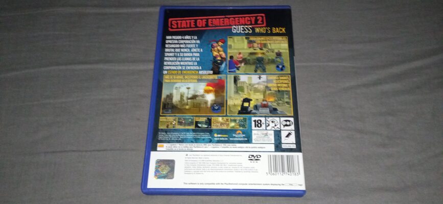 State of Emergency 2 PlayStation 2