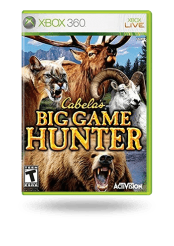 Cabela's Big Game Hunter Xbox 360