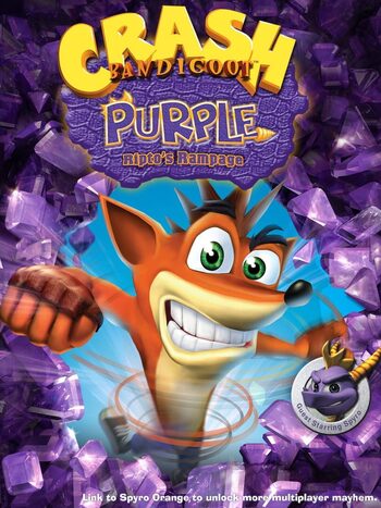 Crash Bandicoot Purple: Ripto's Rampage Game Boy Advance