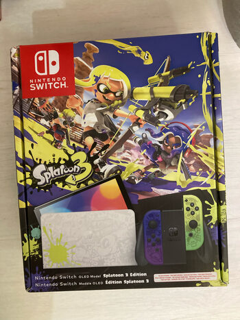 Nintendo Switch OLED Edición Limitada de Splatoon 3