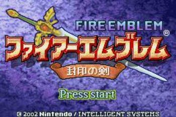 Fire Emblem: The Binding Blade Game Boy Advance