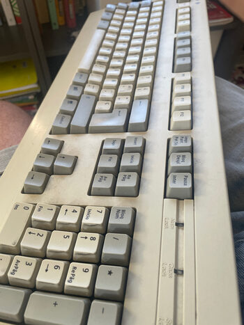 Get teclado vintage blanco