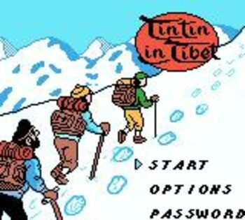 Tintin in Tibet (1995) Game Gear