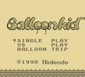 Balloon Kid (1990) Game Boy Color