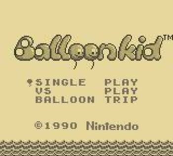 Balloon Kid (1990) Game Boy