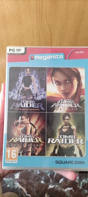 Tom raider mega hits pack 4 juegos