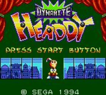 Dynamite Headdy (1994) Game Gear