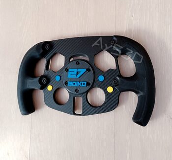 MOD F1 PERSONALIZADO con TU NOMBRE o NÚMERO FAVORITO para Logitech G29 y G923 Ps