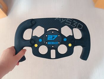 MOD F1 PERSONALIZADO con TU NOMBRE o NÚMERO FAVORITO para Logitech G29 y G923 Ps