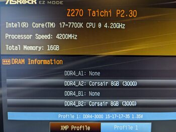 ASRock Z270 Taichi Intel Z270 ATX DDR4 LGA1151 4 x PCI-E x16 Slots Motherboard