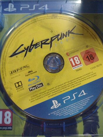 Cyberpunk 2077 PlayStation 4 for sale