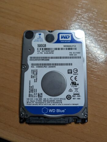Western Digital WD Blue 500 GB HDD Storage