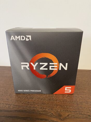 Naujas, neišpakuotas Amd Ryzen 5 4500 Procesorius su orginaliu aušintuvu ir termo pasta