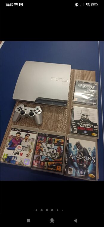 PlayStation 3 Slim, Silver, 320GB