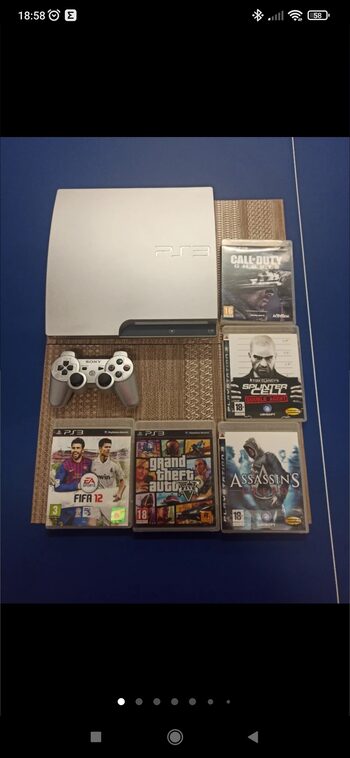 PlayStation 3 Slim, Silver, 320GB