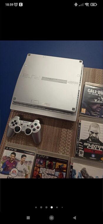 PlayStation 3 Slim, Silver, 320GB