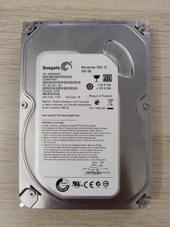 Seagate Barracuda 500 GB HDD Storage