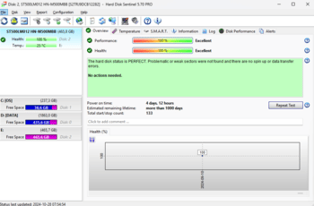 16 vnt. 2.5" 500GB talpos HDD kietieji diskai