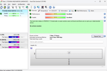 16 vnt. 2.5" 500GB talpos HDD kietieji diskai