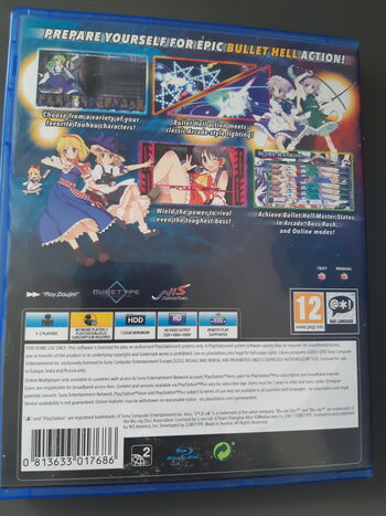 Touhou Genso Rondo: Bullet Ballet PlayStation 4