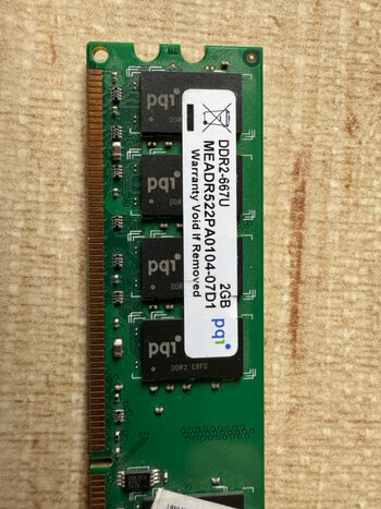 PQI DDR2-667U 4GB