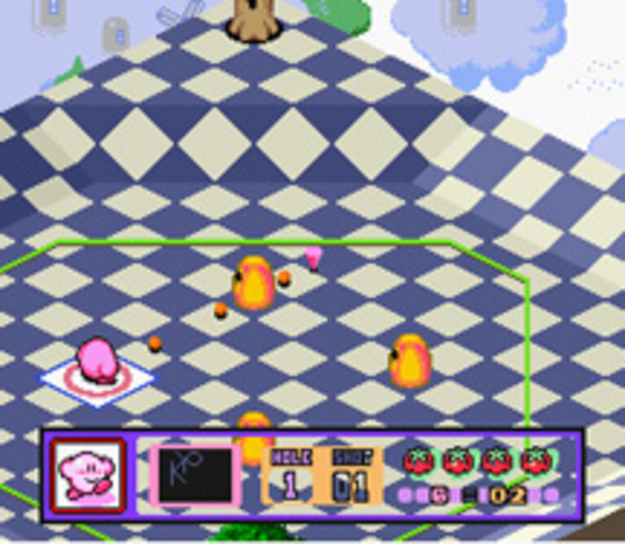 Kirby's Dream Course (1994) SNES