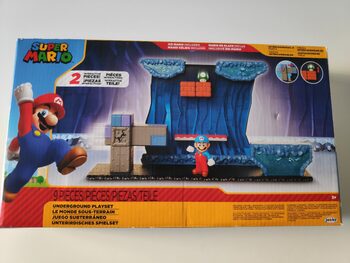 Underground Playset diorama de figuras Super Mario bros subterráneo Jakks
